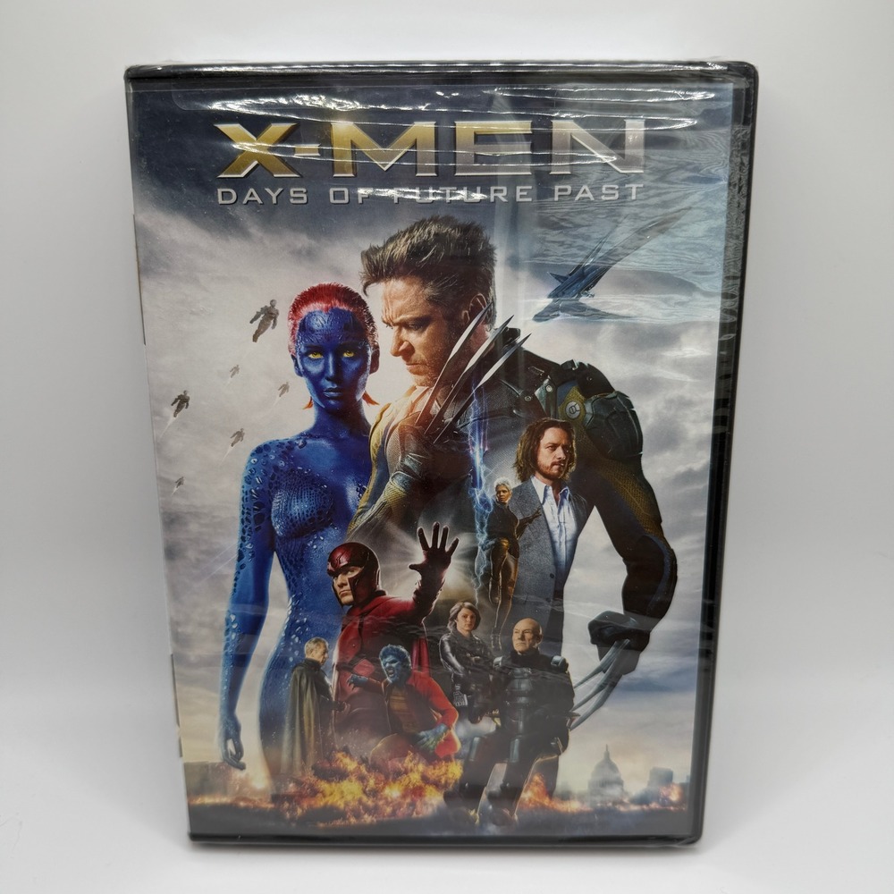 X-Men Days of Future Past‎ DVD Marvel 2014 Hugh Jackman Jennifer Lawrence New